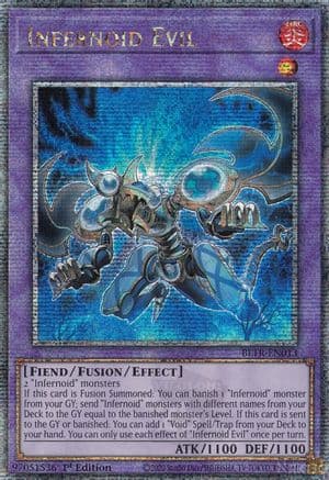 Infernoid Evil (Quarter Century Secret Rare) — Battles of Legend: Terminal Revenge