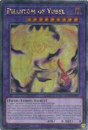 Phantom of Yubel (Quarter Century Secret Rare) — Battles of Legend: Terminal Revenge