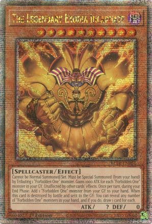 The Legendary Exodia Incarnate (Quarter Century Secret Rare) — Battles of Legend: Terminal Revenge