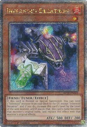 Infernoid Decatron (Quarter Century Secret Rare) — Battles of Legend: Terminal Revenge