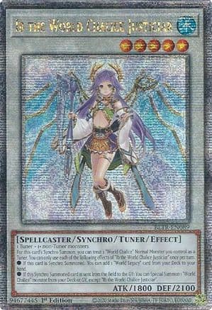 Ib the World Chalice Justiciar (Quarter Century Secret Rare) — Battles of Legend: Terminal Revenge