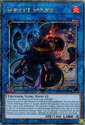 Spright Sprind (Quarter Century Secret Rare) — Battles of Legend: Terminal Revenge