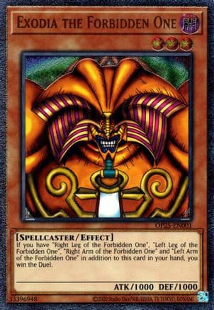 Exodia the Forbidden One (UTR) — OTS Tournament Pack 25
