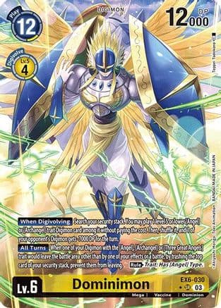 Dominimon (Alternate Art) — Infernal Ascension Digimon Card Game card by Teppei Kodama
