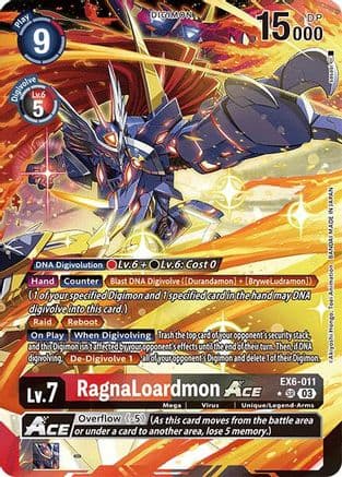 RagnaLoardmon ACE (Alternate Art) — Infernal Ascension