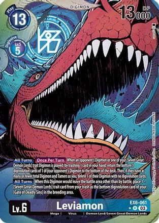 Leviamon (Alternate Art) — Infernal Ascension