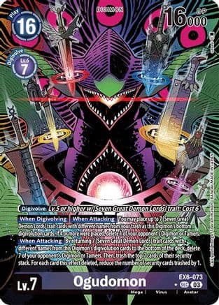 Ogudomon (Alternate Art) — Infernal Ascension