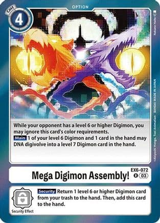 Mega Digimon Assembly! — Infernal Ascension
