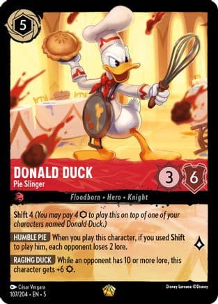Donald Duck - Pie Slinger — Shimmering Skies