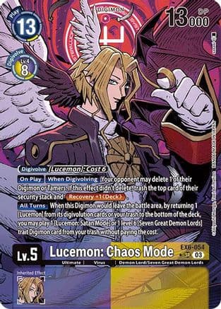 Lucemon: Chaos Mode (Alternate Art) — Infernal Ascension