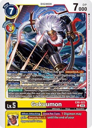 Gokuumon — Infernal Ascension Digimon Card Game card by Hisashi Fujiwara