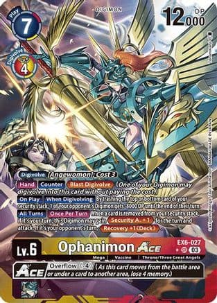 Ophanimon ACE (Alternate Art) — Infernal Ascension