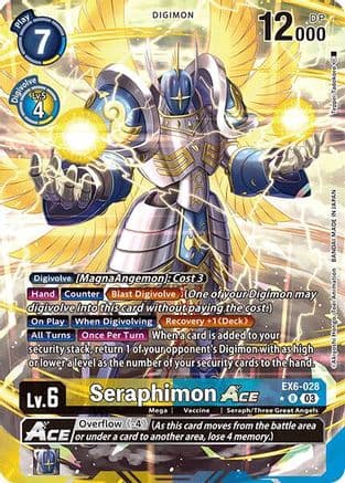 Seraphimon ACE (Alternate Art) — Infernal Ascension