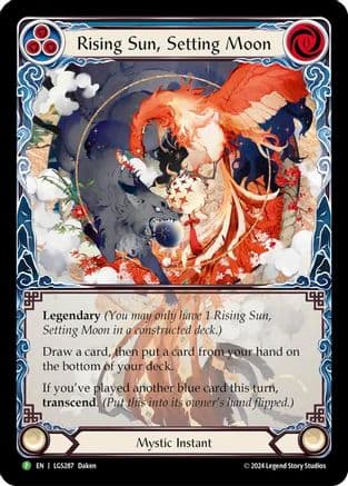 Rising Sun, Setting Moon // Inner Chi - LGS287 — Flesh and Blood: Promo Cards