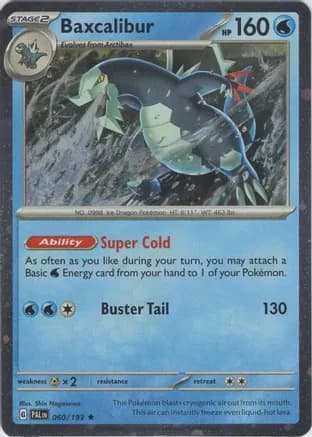 Baxcalibur - 060/193 (Cosmos Holo) — Blister Exclusives