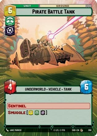 Pirate Battle Tank (Hyperspace) — Shadows of the Galaxy