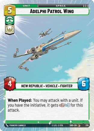 Adelphi Patrol Wing (Hyperspace) — Shadows of the Galaxy