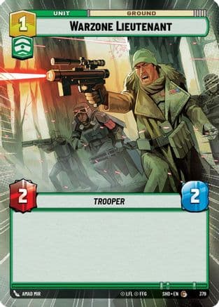 Warzone Lieutenant (Hyperspace) — Shadows of the Galaxy