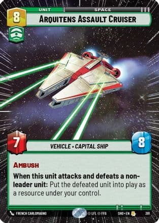Arquitens Assault Cruiser (Hyperspace) — Shadows of the Galaxy