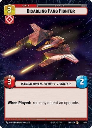 Disabling Fang Fighter (Hyperspace) — Shadows of the Galaxy
