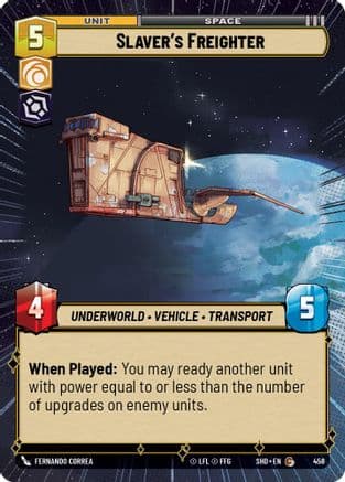 Slaver's Freighter (Hyperspace) — Shadows of the Galaxy