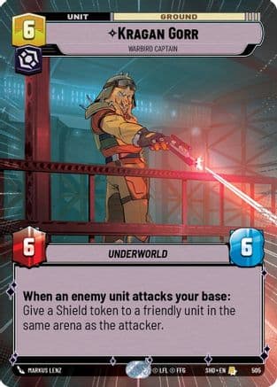 Kragan Gorr - Warbird Captain (Hyperspace) — Shadows of the Galaxy