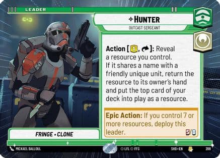 Hunter - Outcast Sergeant (Hyperspace) — Shadows of the Galaxy