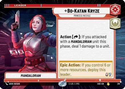 Bo-Katan Kryze - Princess in Exile (Hyperspace) — Shadows of the Galaxy