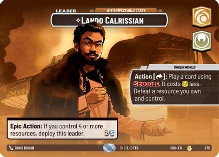 Lando Calrissian - With Impeccable Taste (Showcase) — Shadows of the Galaxy