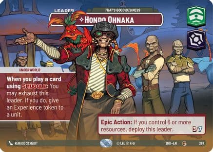 Hondo Ohnaka - That's Good Business (Showcase) — Shadows of the Galaxy