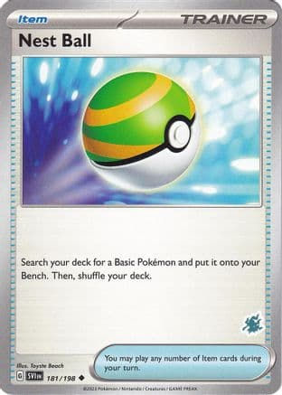 Nest Ball - Darkrai Deck — Battle Academy 2024 Pokémon TCG card by Toyste Beach