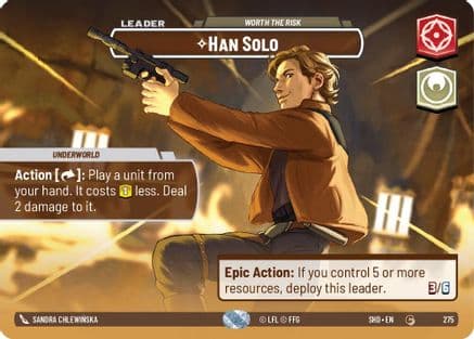 Han Solo - Worth the Risk (Showcase) — Shadows of the Galaxy
