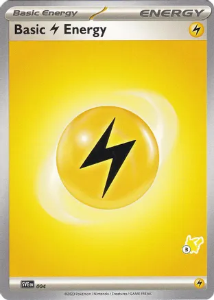 Basic Lightning Energy - Pikachu 3 — Battle Academy 2024