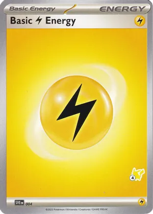 Basic Lightning Energy - Pikachu 4 — Battle Academy 2024