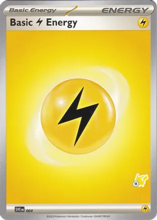 Basic Lightning Energy - Pikachu 11 — Battle Academy 2024