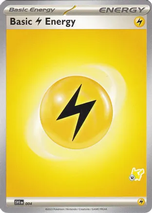 Basic Lightning Energy - Pikachu 12 — Battle Academy 2024