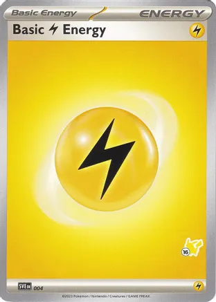 Basic Lightning Energy - Pikachu 16 — Battle Academy 2024