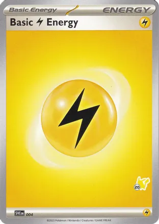 Basic Lightning Energy - Pikachu 20 — Battle Academy 2024