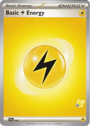Basic Lightning Energy - Pikachu 22 — Battle Academy 2024