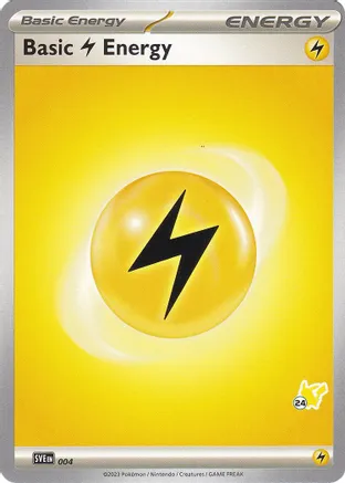 Basic Lightning Energy - Pikachu 24 — Battle Academy 2024