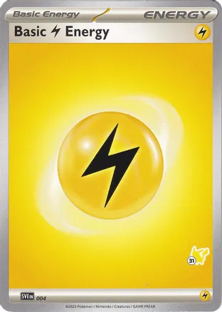 Basic Lightning Energy - Pikachu 31 — Battle Academy 2024