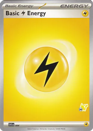 Basic Lightning Energy - Pikachu 39 — Battle Academy 2024