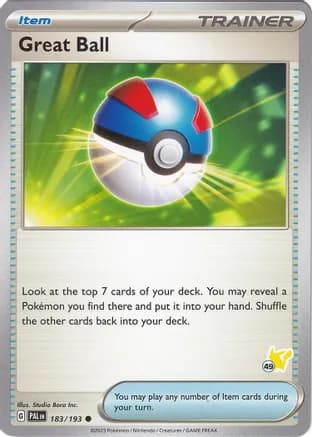 Great Ball - Pikachu 49 — Battle Academy 2024