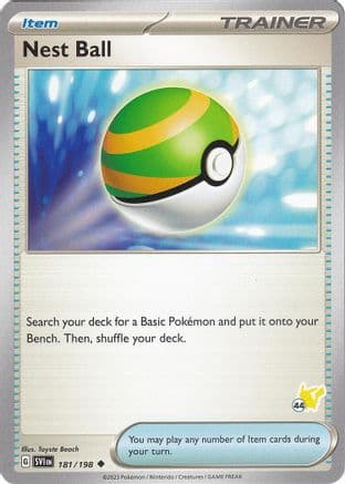 Nest Ball - Pikachu 44 — Battle Academy 2024 Pokémon TCG card by Toyste Beach