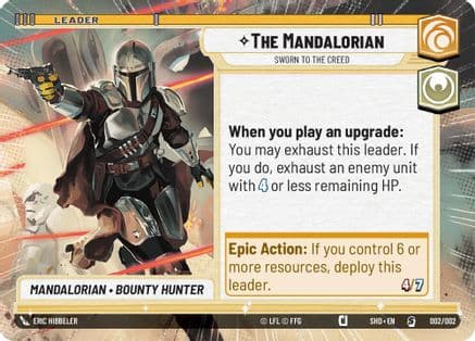 The Mandalorian - Sworn To The Creed (Hyperspace) — Prerelease Promos