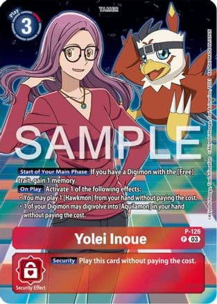 Yolei Inoue - P-126 (Digimon Adventure 02: The Beginning Set) — Digimon Promotion Cards