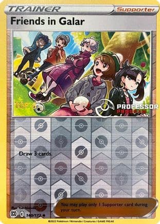 Friends in Galar - 140/172 (2022) — Professor Program Promos Pokémon TCG card by Yuu Nishida