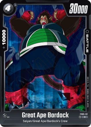 Great Ape Bardock — Starter Deck 5: Bardock