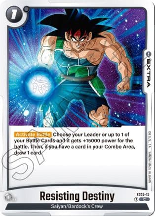 Resisting Destiny — Starter Deck 5: Bardock