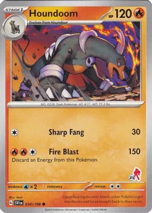 Houndoom - Armarouge 23 — Battle Academy 2024